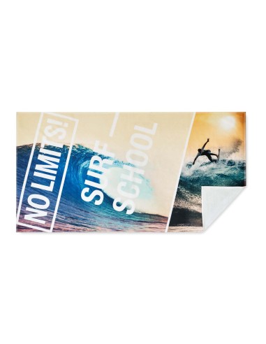 Toalla de playa de RPET algodón 350g/m2 Preston PERSONALIZABLE