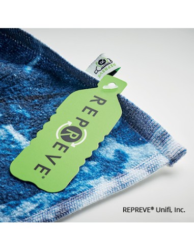 Toalla de playa de RPET algodón 350g/m2 Preston PERSONALIZABLE
