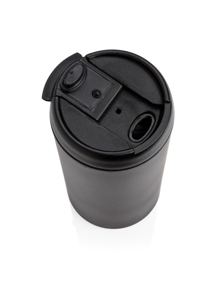 Vaso de acero inoxidable Nanjing doble capa, interior PP, diseño minimalista 300ml PERSONALIZABLE