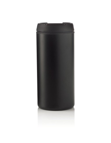 Vaso de acero inoxidable Nanjing doble capa, interior PP, diseño minimalista 300ml PERSONALIZABLE