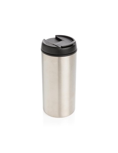 Vaso de acero inoxidable Nanjing doble capa, interior PP, diseño minimalista 300ml PERSONALIZABLE