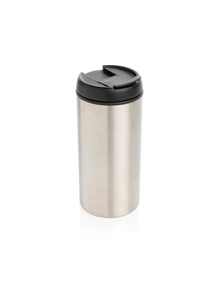 Vaso de acero inoxidable Nanjing doble capa, interior PP, diseño minimalista 300ml PERSONALIZABLE
