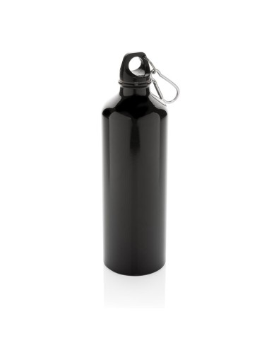 Botella agua de aluminio Chennai con mosquetón sin BPA 750ml PERSONALIZABLE