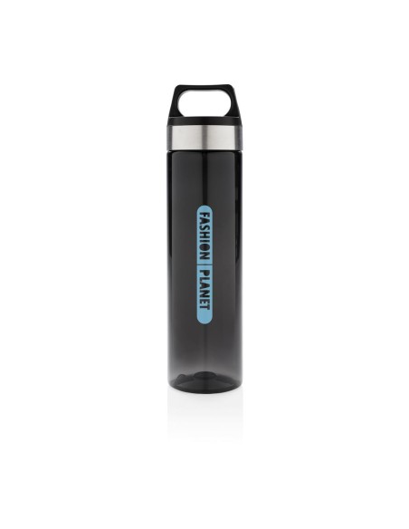 Botella agua reutilizable tritán Plymouth boca ancha con asa en la tapa 650ml PERSONALIZABLE