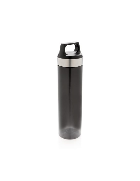Botella agua reutilizable tritán Plymouth boca ancha con asa en la tapa 650ml PERSONALIZABLE