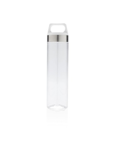 Botella agua reutilizable tritán Plymouth boca ancha con asa en la tapa 650ml PERSONALIZABLE