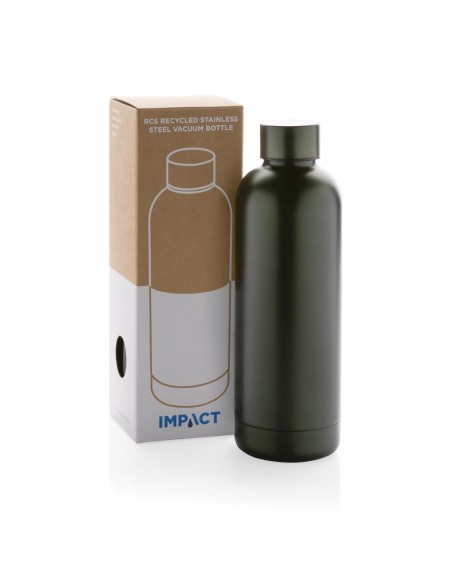 Botella agua de acero inoxidable reciclado Helsinki doble capa sin BPA 500ml PERSONALIZABLE