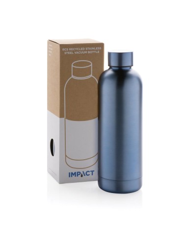 Botella agua de acero inoxidable reciclado Helsinki doble capa sin BPA 500ml PERSONALIZABLE