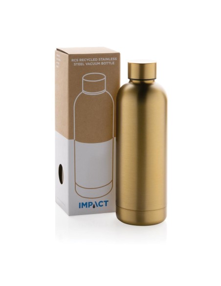 Botella agua de acero inoxidable reciclado Helsinki doble capa sin BPA 500ml PERSONALIZABLE