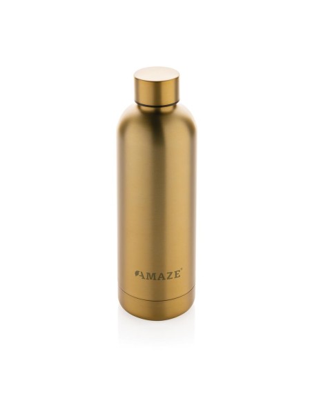 Botella agua de acero inoxidable reciclado Helsinki doble capa sin BPA 500ml PERSONALIZABLE