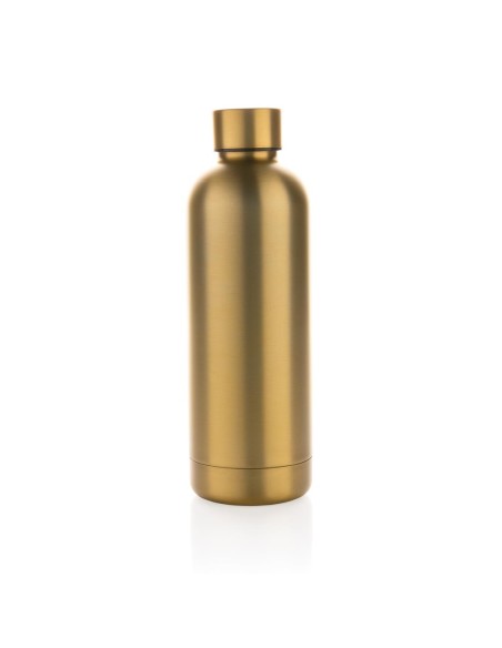 Botella agua de acero inoxidable reciclado Helsinki doble capa sin BPA 500ml PERSONALIZABLE