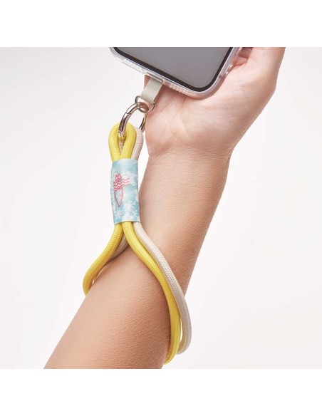 Lanyard doble cordón pulsera Stavanger para móvil PERSONALIZABLE