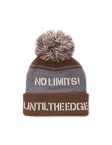 Gorro jacquard RPET St Albans con puño y borla PERSONALIZABLE
