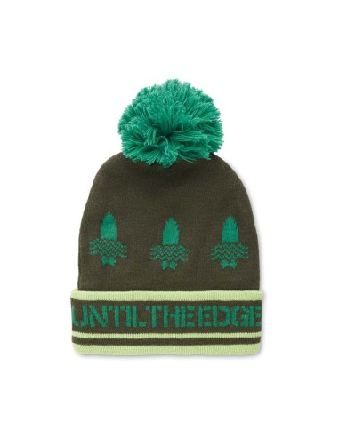 Gorro jacquard RPET St Albans con puño y borla PERSONALIZABLE