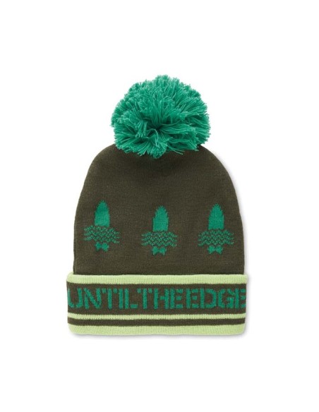 Gorro jacquard RPET St Albans con puño y borla PERSONALIZABLE