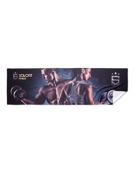 Toalla de deporte refrescante de RPET 140g/m2 Omis PERSONALIZABLE