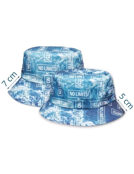 Gorro reversible Crawley poliéster 260g/m2 a todo color PERSONALIZABLE