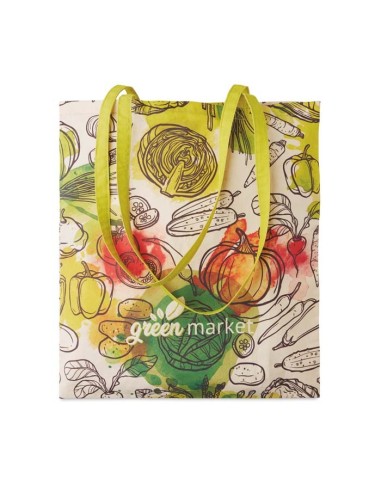 Bolsa de algodón Casablanca asas largas impresión en toda la superficie PERSONALIZABLE