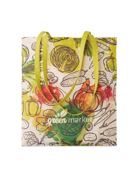 Bolsa de algodón Casablanca asas largas impresión en toda la superficie PERSONALIZABLE