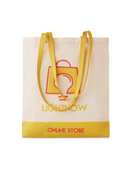 Bolsa de algodón Casablanca asas largas impresión en toda la superficie PERSONALIZABLE