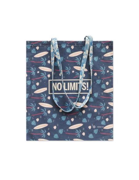 Bolsa de algodón Casablanca asas largas impresión en toda la superficie PERSONALIZABLE