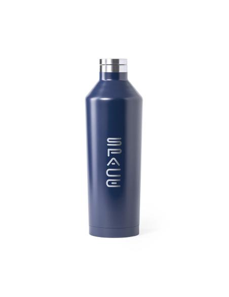 Botella agua de acero inoxidable Rugby doble capa 800ml PERSONALIZABLE