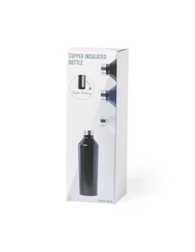 Botella agua de acero inoxidable Rugby doble capa 800ml PERSONALIZABLE