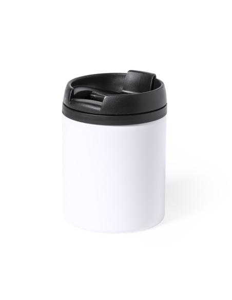 Taza térmica de acero inoxidable Rhondda doble capa sin BPA 160ml PERSONALIZABLE