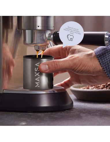 Taza térmica de acero inoxidable Rhondda doble capa sin BPA 160ml PERSONALIZABLE