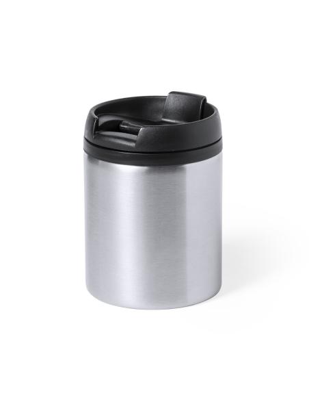 Taza térmica de acero inoxidable Rhondda doble capa sin BPA 160ml PERSONALIZABLE