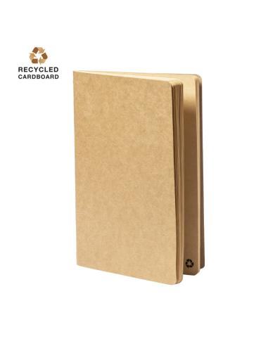 Libreta A5 Vodice con tapas de cartón reciclado PERSONALIZABLE