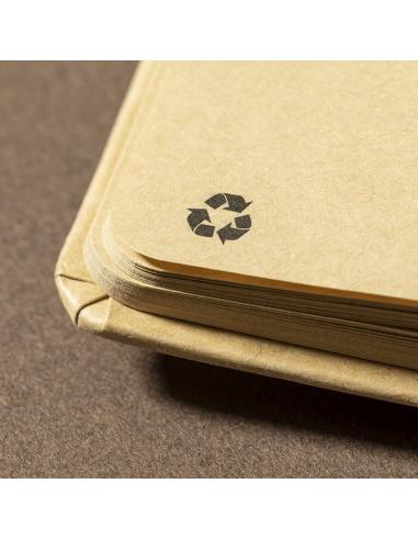 Libreta A5 Vodice con tapas de cartón reciclado PERSONALIZABLE