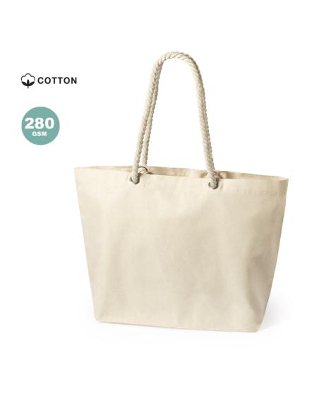 Bolsa Madrid de algodón 220g/m2 con asas largas de cuerda colores PERSONALIZABLE