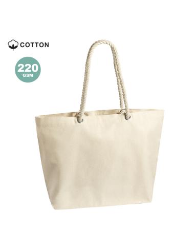 Bolsa Madrid de algodón 220g/m2 con asas largas de cuerda colores PERSONALIZABLE