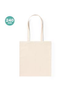 Bolsa de tela Patras algodón 240g/m2 natur PERSONALIZABLE 2