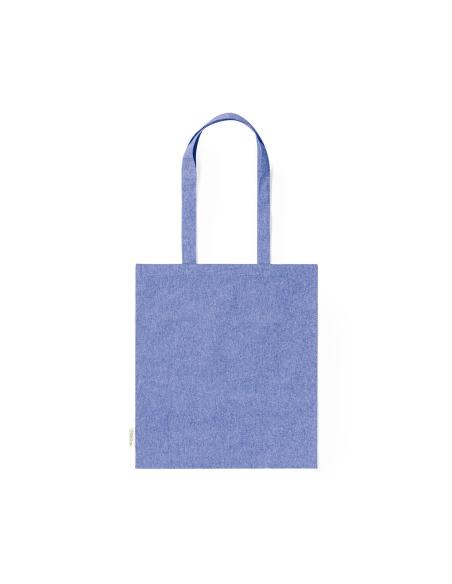 Bolsa de tela Zaragoza algodón reciclado 140g/m2 asas largas colores PERSONALIZABLE