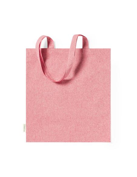 Bolsa de tela Zaragoza algodón reciclado 140g/m2 asas largas colores PERSONALIZABLE