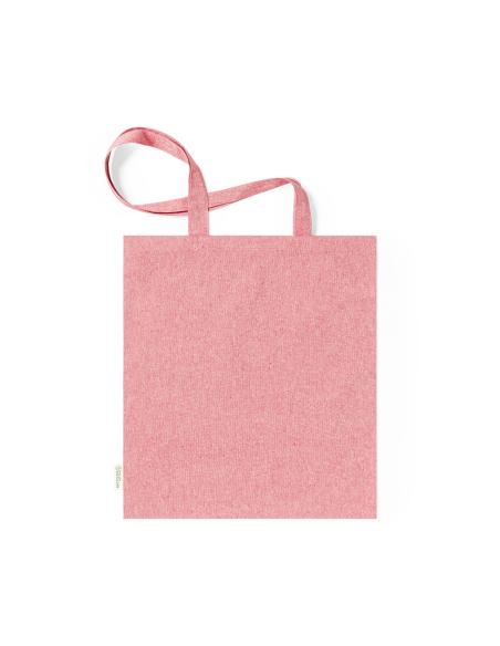 Bolsa de tela Zaragoza algodón reciclado 140g/m2 asas largas colores PERSONALIZABLE