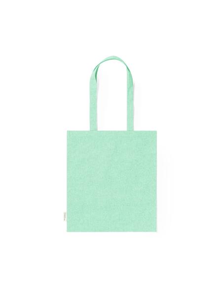 Bolsa de tela Zaragoza algodón reciclado 140g/m2 asas largas colores PERSONALIZABLE