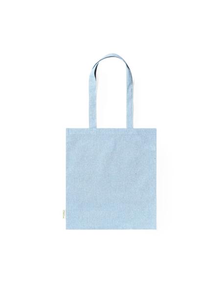 Bolsa de tela Zaragoza algodón reciclado 140g/m2 asas largas colores PERSONALIZABLE
