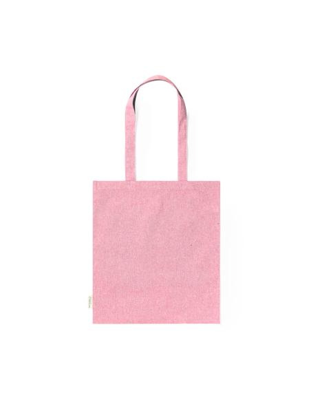 Bolsa de tela Zaragoza algodón reciclado 140g/m2 asas largas colores PERSONALIZABLE