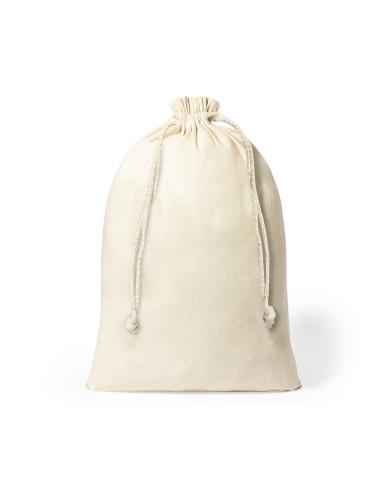 Bolsa de tela algodón Adana para regalo grande 105g/m2 natur PERSONALIZABLE