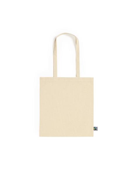Bolsa de tela Pune algodón 180g/m2 natur Fair Trade PERSONALIZABLE