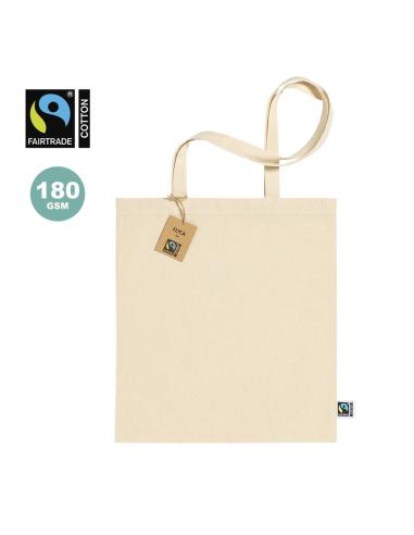 Bolsa de tela Pune algodón 180g/m2 natur Fair Trade PERSONALIZABLE