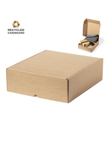 Caja presentación Talavera de cartón reciclado grande PERSONALIZABLE