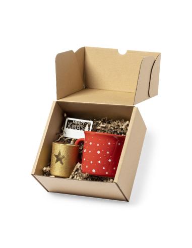 Caja presentación Vigo de cartón reciclado pequeña PERSONALIZABLE