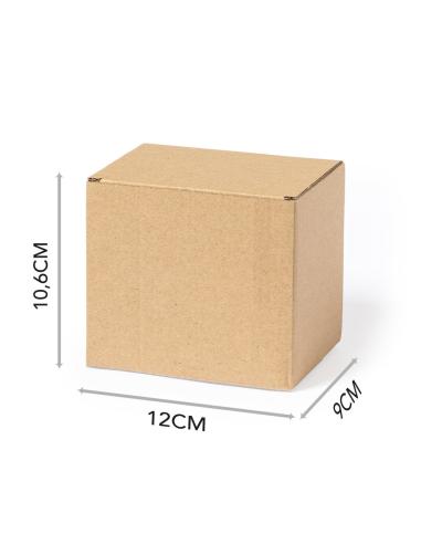 Caja presentación de cartón reciclado Agra para tazas PERSONALIZABLE