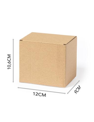 Caja presentación de cartón reciclado Agra para tazas PERSONALIZABLE