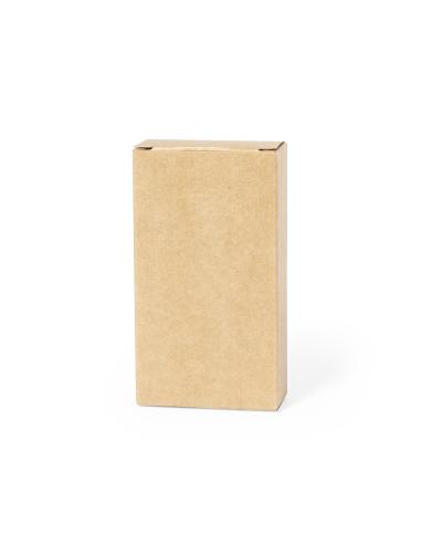 Set de 10 etiquetas de presentación de cartón reciclado Malta con cordón de yute PERSONALIZABLES
