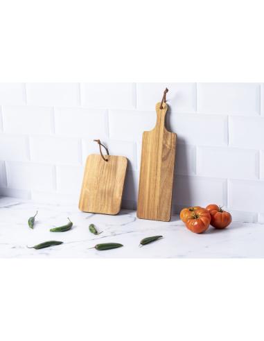 Tabla de cocina de madera rectangular Barakaldo PERSONALIZABLE